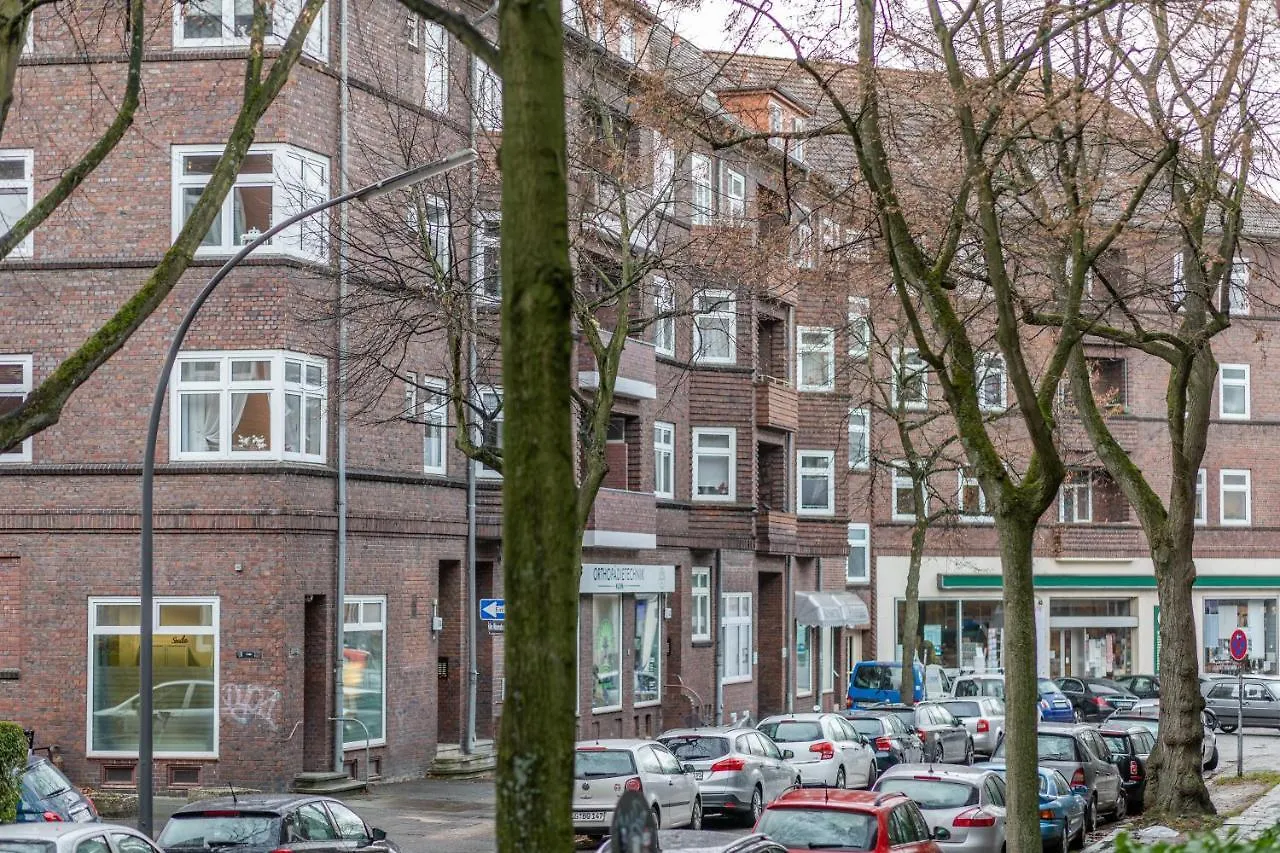 Apartment Ferienwohnung Studio Loft With Walk-In Rain-Shower Hamburg